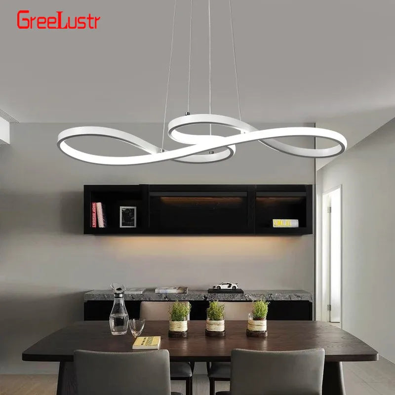 GreeLustr Nordic Led Pendant Light Minimalist Chandelier