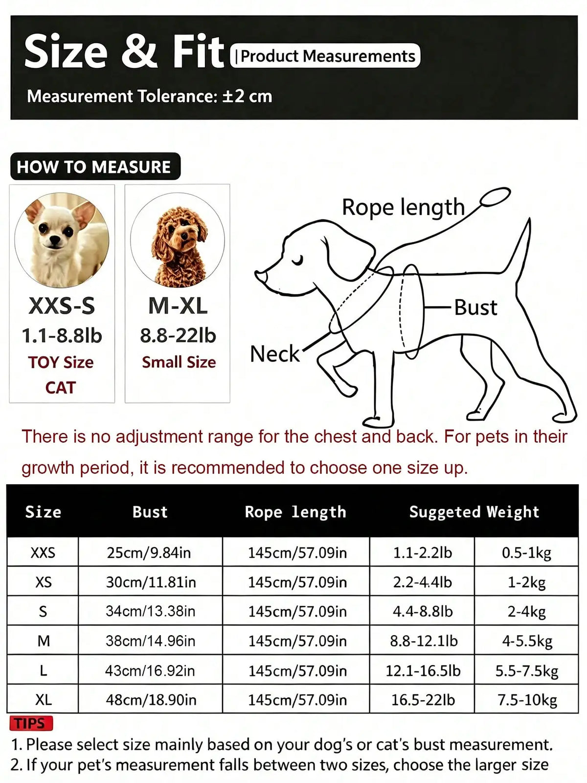 Anchor Pattern Pet Harness Leash Set for Dogs and Cats