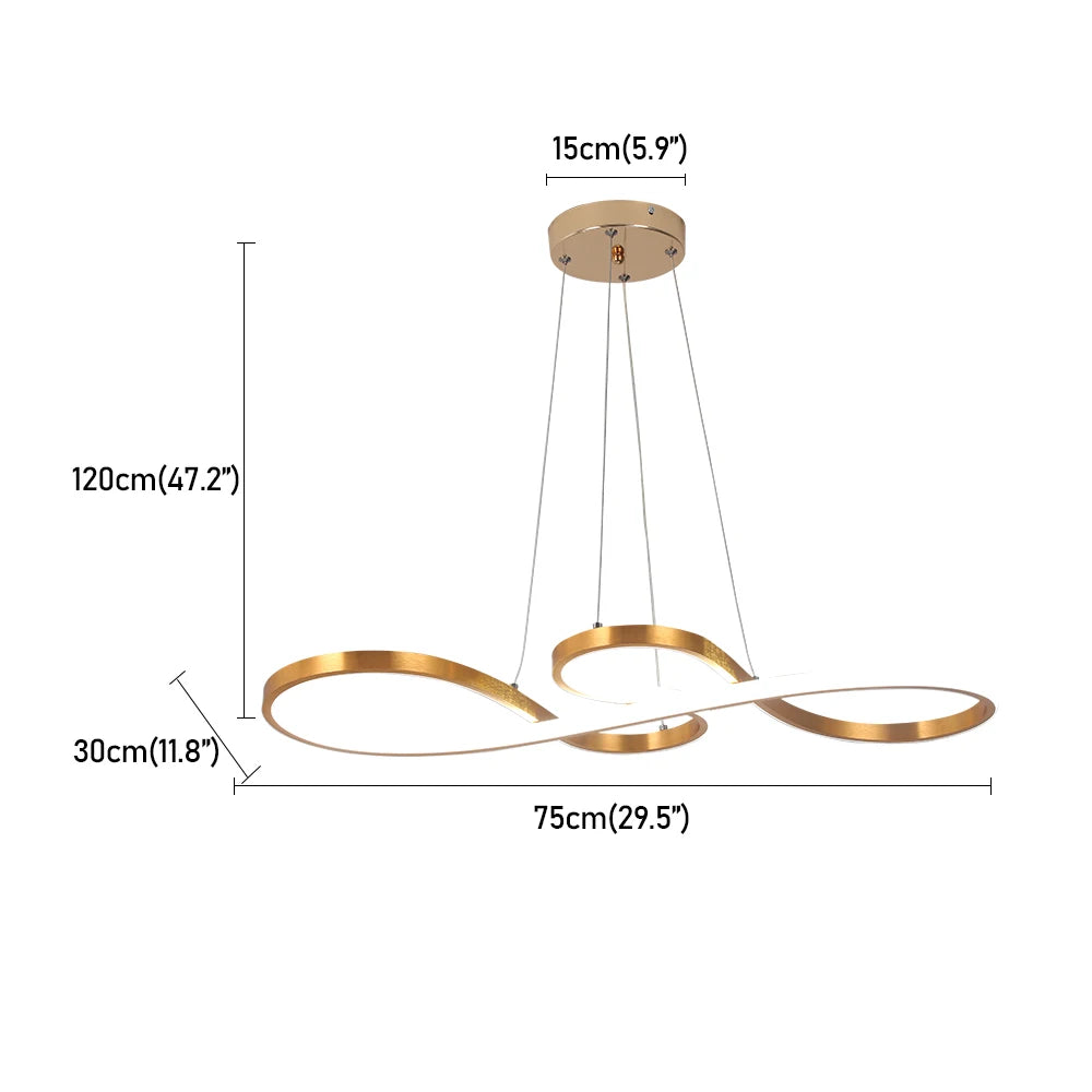 GreeLustr Nordic Led Pendant Light Minimalist Chandelier
