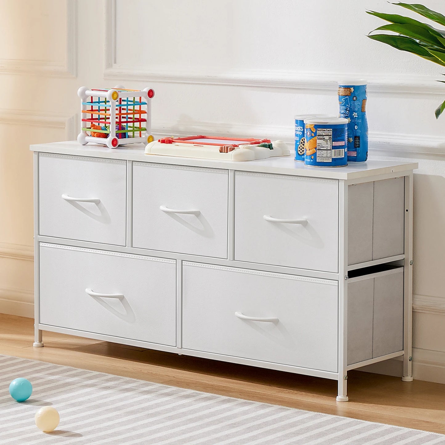 JHK Modern Wooden Wardrobe For Bedroom Storage Cabinet Dresser