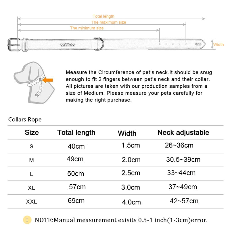Durable Solid Nylon Dog Collar for Dogs of All Breeds