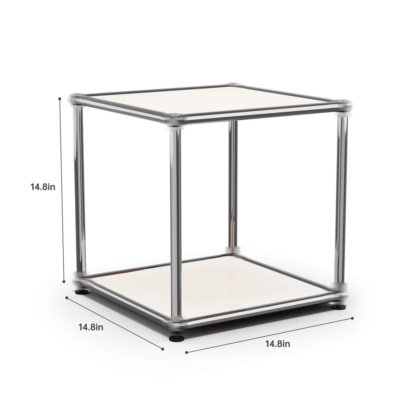 Modern Storage Cabinet TV Stand Stainless Steel Living Room Furniture