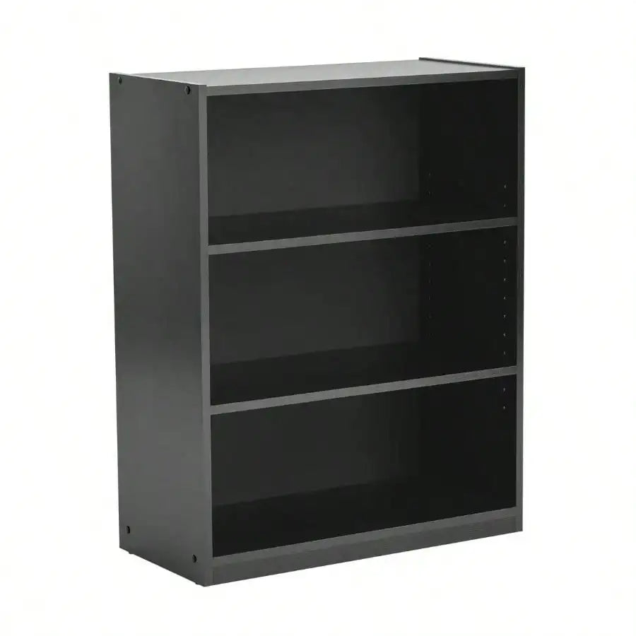 3-Shelf Adjustable Bookcase Freestanding Storage Bookshelf