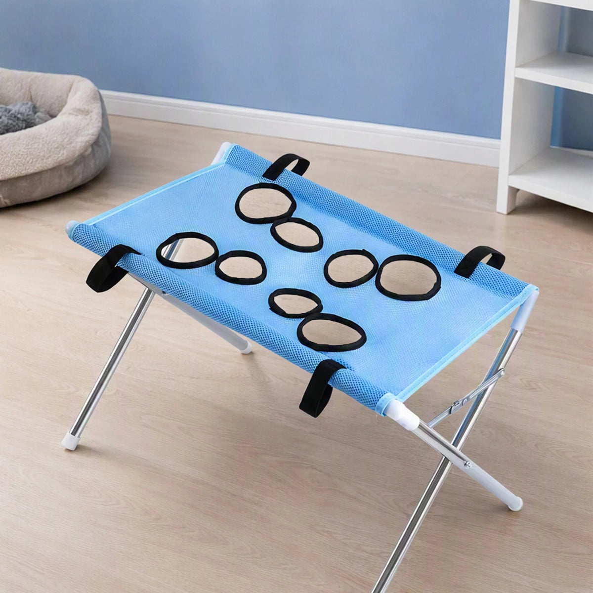 Foldable Pet Grooming Hammock For Dogs And Cats Nail Trimming