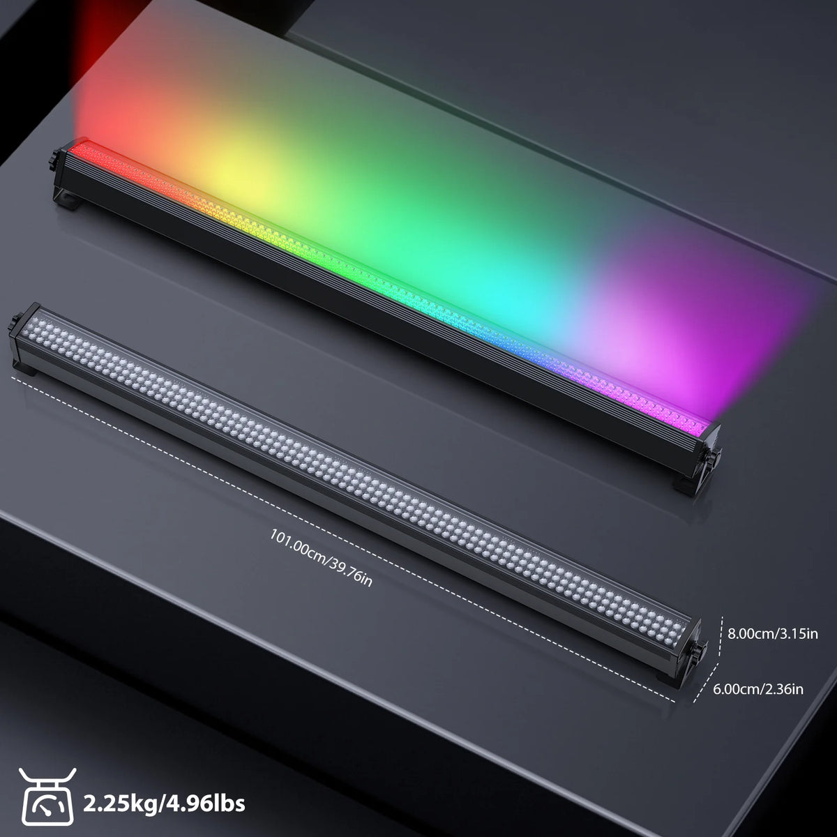 U'King DMX Wall Washer Stage Light Bar For DJ Events