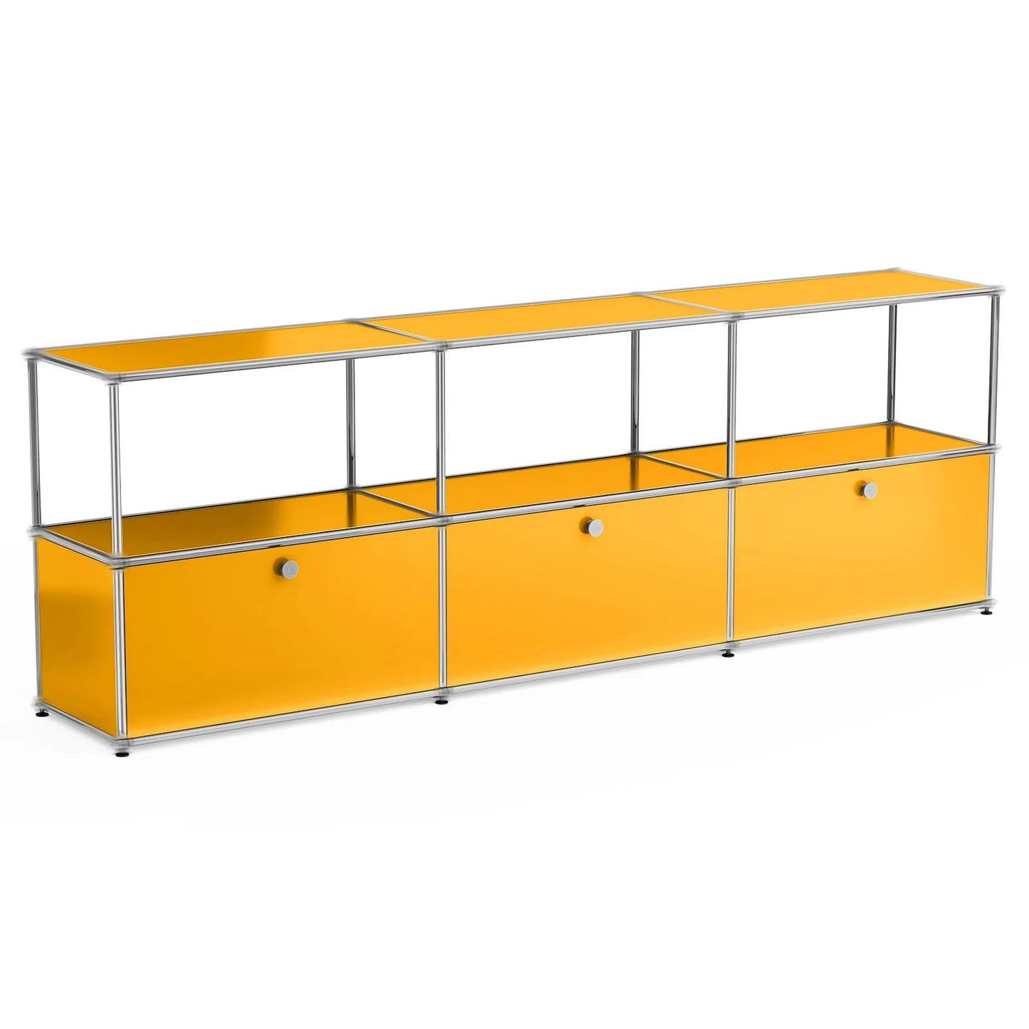Modern Storage Cabinet TV Stand Stainless Steel Living Room Furniture