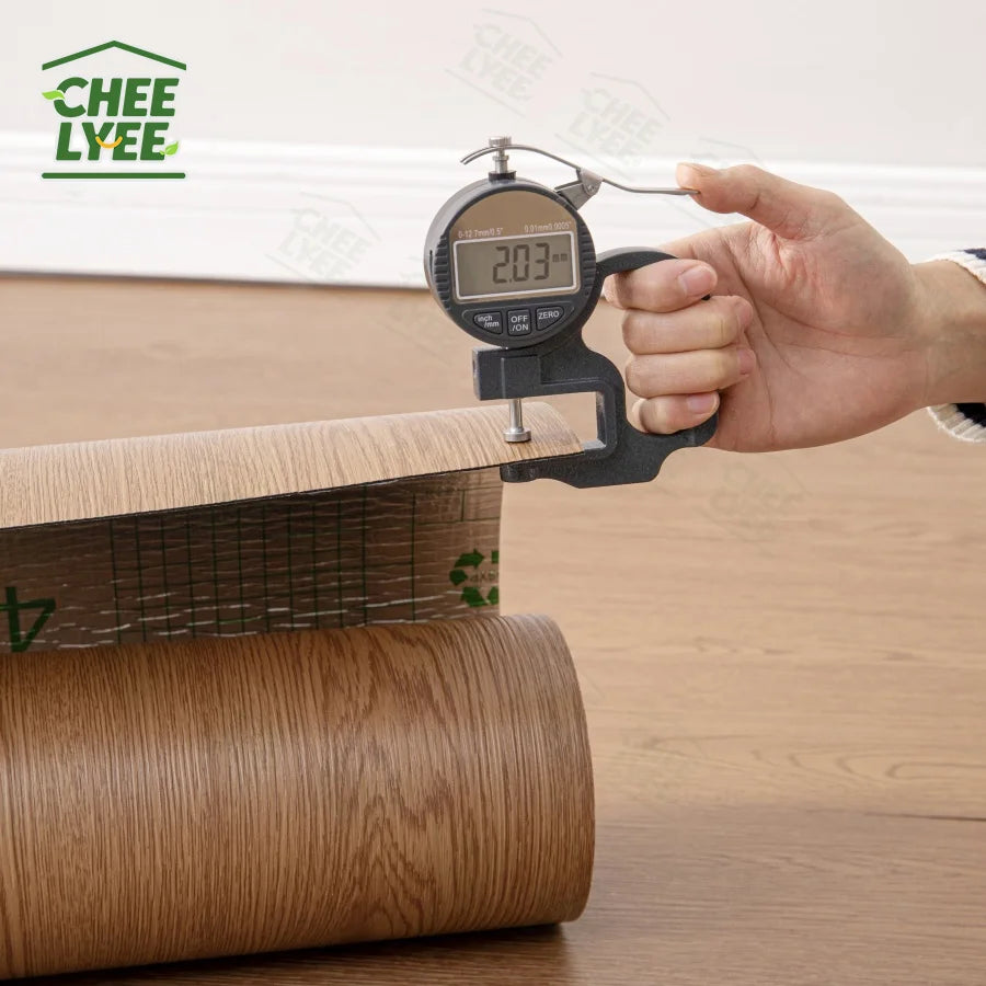 Self-Adhesive Wall And Floor Sticker Wood Grain Marble Design