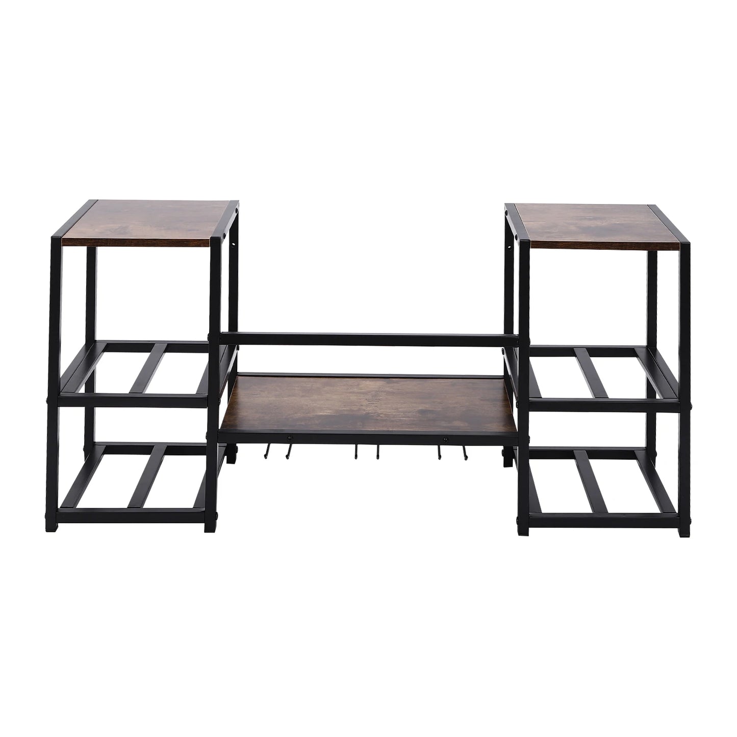 Wall Mounted Wine Rack Display for Home Bar Kitchen