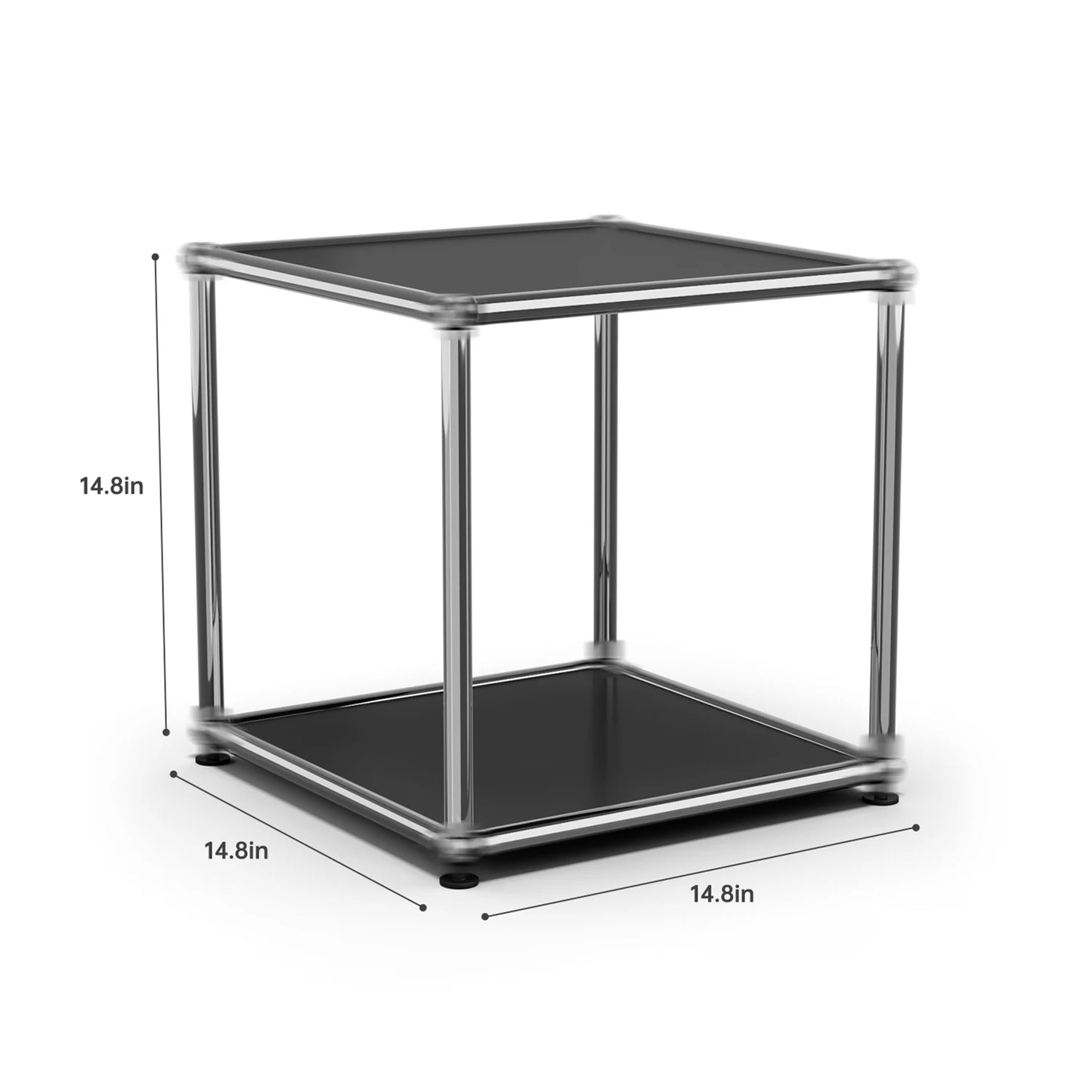 Modern Storage Cabinet TV Stand Stainless Steel Living Room Furniture