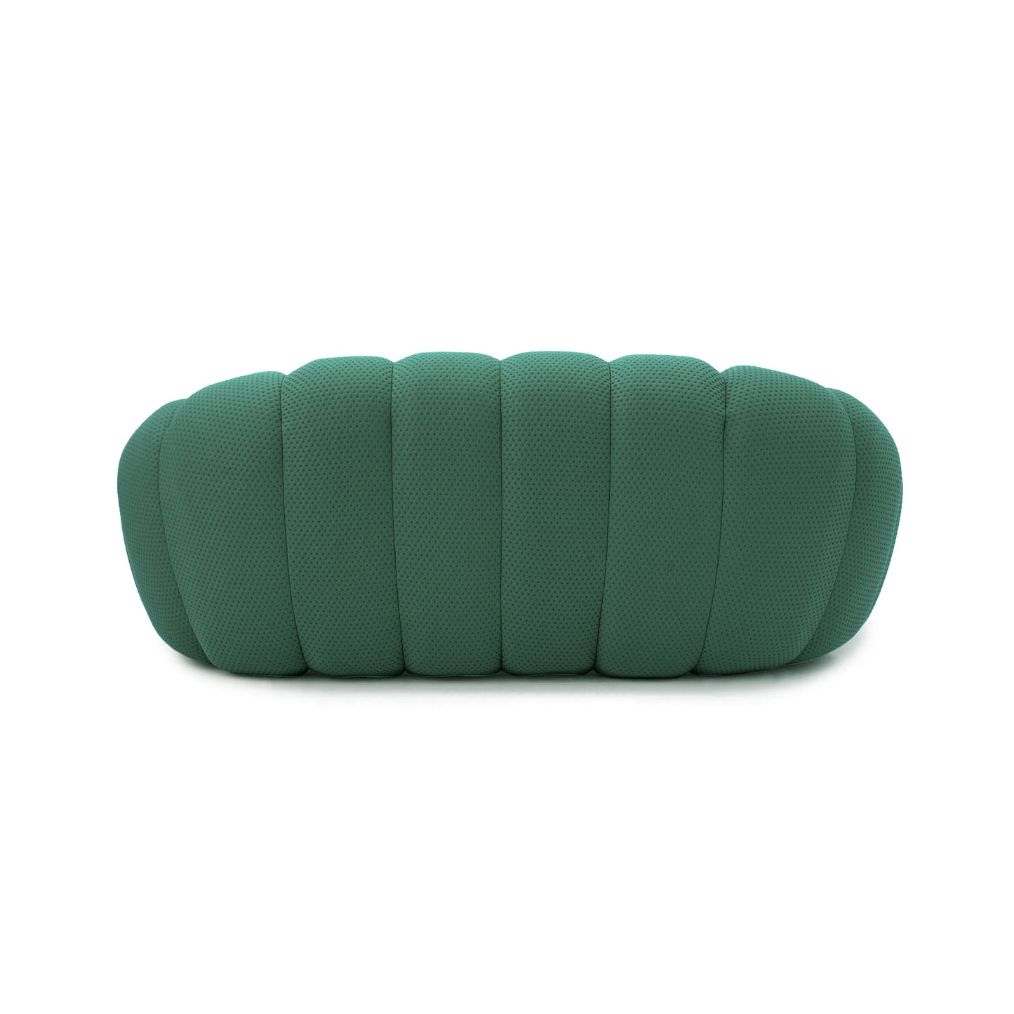 Sdorens Modern Curved Boneless Sofa Loveseat 3D Knitted Fabric